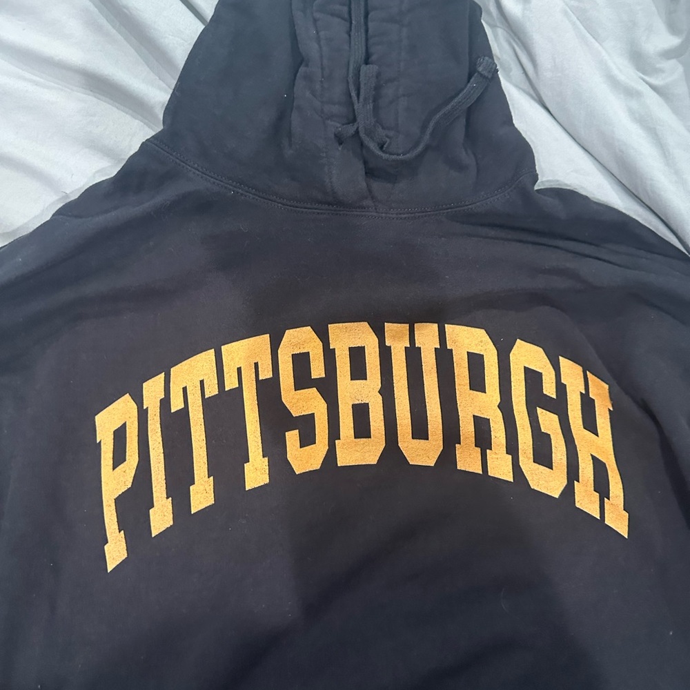 Pittsburgh black hoodie